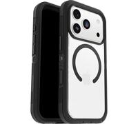 OtterBox Defender Series Pro XT Clear MagSafe Case for iPhone 17 Pro, Shockproof, Drop proof, Ultra-Rugged, Protective Case, 7x Tested to Military Standard, Clear/Black, Non-Retail Packaging