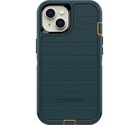 OtterBox Defender Series Rugged Case for iPhone 13 (NOT Mini/Pro/Pro Max) Case Only - Non-Retail Packaging - Hunter Green - with Microbial Defense