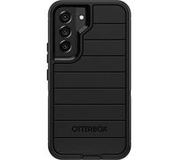 OtterBox Defender Series Samsung Galaxy S22 Case - Case Only - Microbial Protection - Fort Blue (Black)