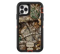 OtterBox Defender Series Screenless Case for iPhone 11 Pro Max, Realtree Edge (Blaze Orange/Black/RT Edge Graphic)