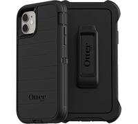 OtterBox Defender Series Screenless Edition Case for iPhone 11 (Only) - Holster Clip Included - Microbial Defense Protection - Non-Retail Packaging - Black