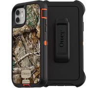 OtterBox Defender Series Screenless Edition Case for iPhone 11 (Only) - Holster Clip Included - Non-Retail Packaging - Realtree Blaze Edge (Camo)