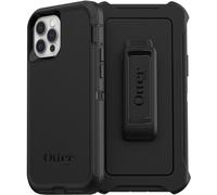 OtterBox Defender Series Screenless Edition Case for iPhone 12 & iPhone 12 Pro (Only) - Holster Clip Included - Non-Retail Packaging - Black