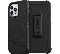 Otterbox Defender Series Screenless Edition Case for iPhone 13 Pro Max & iPhone 12 Pro Max (Only) - Holster Clip Included - Microbial Defense Protection - Non-Retail Packaging - Black