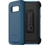 OtterBox Defender Series Screenless Edition Case for Samsung Galaxy S8 (Only) - Holster Clip Included - Non-Retail Packaging - Bespoke Way (Blazer Blue/Stormy Seas Blue)