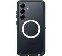 OtterBox Defender Series XT Clear Case with Magnets for Samsung Galaxy S25+, Shockproof, Drop proof, Ultra-Rugged, Protective Case, 7x Tested to Military Standard, Green