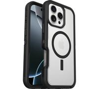 OtterBox Defender Series XT Clear MagSafe Case for iPhone 16 Pro Max, Shockproof, Drop proof, Ultra-Rugged, Protective Case, 7x Tested to Military Standard, Clear/Black, Non-Retail Packaging