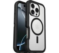 OtterBox Defender Series XT Clear MagSafe Case for iPhone 16 Pro, Shockproof, Drop proof, Ultra-Rugged, Protective Case, 7x Tested to Military Standard, Clear/Black, Non-Retail Packaging