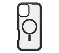 OtterBox Defender Series XT Clear MagSafe Case for iPhone 16 Plus, Shockproof, Drop proof, Ultra-Rugged, Protective Case, 7x Tested to Military Standard, Clear/Black, Non-Retail Packaging