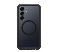 OtterBox Defender Series XT Clear Case with Magnets for Samsung Galaxy S25+, Shockproof, Drop proof, Ultra-Rugged, Protective Case, 7x Tested to Military Standard, Clear/Black