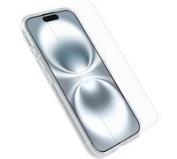 OtterBox Drop Protection Bundle for iPhone 16, React Series for MagSafe Case Tested to Military Standard and Glass Screen Protector, Clear