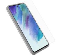 OtterBox Drop Protection Bundle for Samsung Galaxy S21 FE 5G; React Series Case Tested to Military Standard and Trusted Glass Screen Protector, Clear