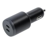 OtterBox Dual USB-C Port Car Charger 100W, Car Charger for Smartphone and Tablet, Rugged, Ultra Durable, Black