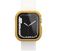 OtterBox Eclipse Watch Bumper with Integrated Glass Screen Protector for Apple Watch Series 9/8/7 - 41mm, Tempered Glass, Shockproof, Drop proof, Sleek Protective Case for Apple Watch, Yellow