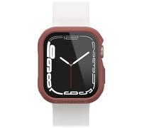 OtterBox Eclipse Bumper with Integrated Glass Screen Protector for Apple Watch Series 9/8/7-41mm, Tempered Glass, Shockproof, Drop Proof, Sleek Protective Case, Brown/Blue