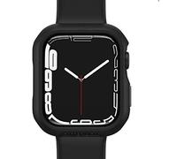 OtterBox Eclipse Watch Bumper with Integrated Glass Screen Protector for Apple Watch Series 9/8/7-41mm, Tempered Glass, Shockproof, Drop proof, Sleek Protective Case for Apple Watch, Black