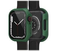 OtterBox Eclipse Watch Bumper with Integrated Glass Screen Protector for Apple Watch Series 9/8/7-45mm, Tempered Glass, Shockproof, Drop proof, Sleek Protective Case for Apple Watch, Dark Green