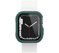 OtterBox Eclipse Watch Bumper with Integrated Glass Screen Protector for Apple Watch Series 9/8/7-41mm, Tempered Glass, Shockproof, Drop proof, Sleek Protective Case for Apple Watch, Light Green