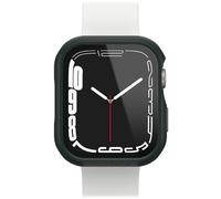 OtterBox Eclipse Watch Bumper with Integrated Glass Screen Protector for Apple Watch Series 9/8/7-45mm, Tempered Glass, Shockproof, Drop Proof, Sleek Protective Case, Green/Grey