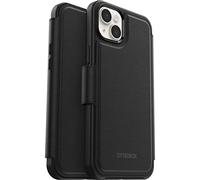 OtterBox Folio for iPhone 14 Plus for MagSafe, Soft-Touch Folio with 3 Slots for Cash/Cards, Strong Magnetic Alignment and Attachment with MagSafe, Compatible with iPhone, No Case Included, Black