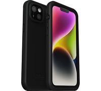 OtterBox Fre Case for iPhone 14 Plus for MagSafe, Waterproof (IP68), Shockproof, Dirtproof, Sl nd Slim Protective Case with Built in Screen Protector, x5 Tested to Military Standard, Black