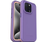 OtterBox Fre Case for iPhone 15 Pro for MagSafe, Waterproof (IP68), Shockproof, Dirtproof, Sl nd Slim Protective Case with built in Screen Protector, x5 Tested to Military Standard, Purple