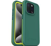 OtterBox Fre Case for iPhone 15 Pro for MagSafe, Waterproof (IP68), Shockproof, Dirtproof, Sleek and Slim Protective Case with built in Screen Protector, x5 Tested to Military Standard, Green