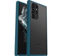 OtterBox Galaxy S22 Ultra Prefix Series Case - Pacific Reef, Ultra-Thin, Pocket-Friendly, Raised Edges Protect Camera & Screen, Wireless Charging Compatible Blue
