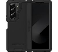 OtterBox Galaxy Z Fold6 Defender Series XT Case - Black, screenless, Rugged Hinge Protection, Lanyard Attachment, PowerShare and Wireless Charging Compatible