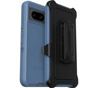 OtterBox Google Pixel 8 Defender Series Case - BABY BLUE JEANS, rugged & durable, with port protection, includes holster clip kickstand (Single unit ships in polybag, ideal for business customers)