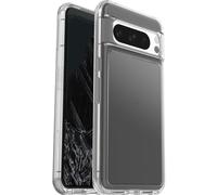 OtterBox Google Pixel 8 Pro Symmetry Series Clear Case - CLEAR, ultra-sleek, wireless charging compatible, raised edges protect camera & screen