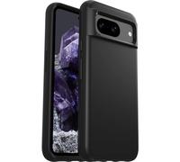 OtterBox Google Pixel 8 Symmetry Series Case - BLACK, ultra-sleek, wireless charging compatible, raised edges protect camera & screen
