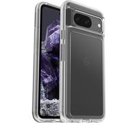 OtterBox Google Pixel 8 Symmetry Series Clear Case - CLEAR, ultra-sleek, wireless charging compatible, raised edges protect camera & screen
