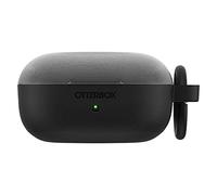 OtterBox Hard Shell Headphone Case for Galaxy Buds2/Buds Live/Buds2 Pro/Buds Pro, Shockproof, Drop proof, Scratch and Scuff Protective Case for Galaxy Buds, Includes Carabiner, Black/Clear