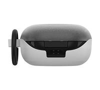 OtterBox Hard Shell Headphone Case for Galaxy Buds2/Buds Live/Buds2 Pro/Buds Pro, Shockproof, Drop proof, Scratch and Scuff Protective Case for Galaxy Buds, Includes Carabiner, White/Clear