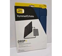 OtterBox Symmetry Folio Case for iPad Air 11" (2024) & iPad Air 10.9" (2022/2020), Shockproof, Drop proof, Slim Protective Folio Case, Tested to Military Standard, Blue