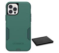 OtterBox iPhone 12 & iPhone 12 Pro (Only) - Commuter Series Case - Get Your Greens - with Cleaning Cloth - Slim & Tough - Pocket-Friendly - with Port Protection - Non-Retail Packaging