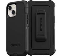 OtterBox iPhone 13 Mini & iPhone 12 Mini Defender Series Case - Black, Rugged & Durable, with Port Protection, Includes Holster Clip Kickstand