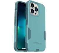 OtterBox iPhone 13 Pro (Only) - Commuter Series Case - Riveting Way (Teal) - Slim & Tough - Pocket-Friendly - with Port Protection - Non-Retail Packaging