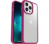 OtterBox iPhone 13 Pro (ONLY) Prefix Series Case - PARTY PINK, ultra-thin, pocket-friendly, raised edges protect camera & screen, wireless charging compatible