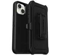 OtterBox iPhone 14 & iPhone 13 Defender Series Case - Black, Rugged & Durable, with Port Protection, Includes Holster Clip Kickstand