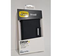 OtterBox iPhone 14 Plus Case Strada Series Leather Folio Cover Black RRP £42.99