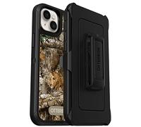 OtterBox iPhone 14 Plus Defender Series Case - Realtree Edge (Blaze Orange/Black/RT Edge), Rugged & Durable, with Port Protection, Includes Holster Clip Kickstand