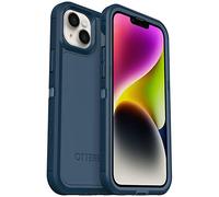 OtterBox IPhone 14 Plus Defender Series XT Case - OPEN OCEAN (Blue), Screenless, Rugged, Snaps to MagSafe, Lanyard Attachment