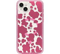 OtterBox iPhone 14 Plus Symmetry Series+ Case - DISCO COWGIRL (Pink), Ultra-Sleek, Snaps to MagSafe, Raised Edges Protect Camera & Screen