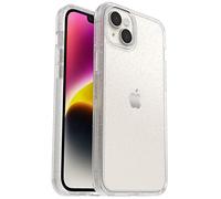 OtterBox iPhone 14 Plus Symmetry Series Case - STARDUST (Clear/Glitter), Ultra-Sleek, Wireless Charging Compatible, Raised Edges Protect Camera & Screen