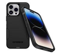 OtterBox iPhone 14 Pro Max (ONLY) Commuter Series Case - BLACK, slim & tough, pocket-friendly, with port protection