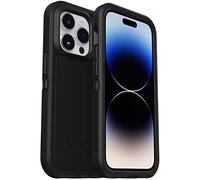 OtterBox iPhone 14 Pro Max (ONLY) Defender Series XT Case - BLACK, Screenless, Rugged, Snaps To MagSafe, Lanyard Attachment