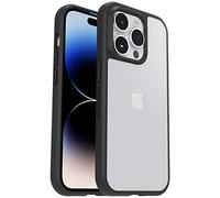 OtterBox iPhone 14 Pro Max (ONLY) Prefix Series Case - BLACK CRYSTAL (Black/Clear), Ultra-Thin, Pocket-Friendly, Raised Edges Protect Camera & Screen, Wireless Charging Compatible