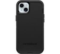 OtterBox iPhone 15 Plus and iPhone 14 Plus Defender Series Case - BLACK, screenless, rugged & durable, with port protection, includes holster clip kickstand